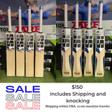 SS White Edition Blue English Willow Cricket Bat