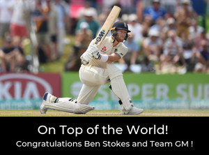 Ben Stokes - On top of the World !