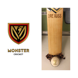 Monster Hanging Leather Ball (White) -  Cricket Practice ball