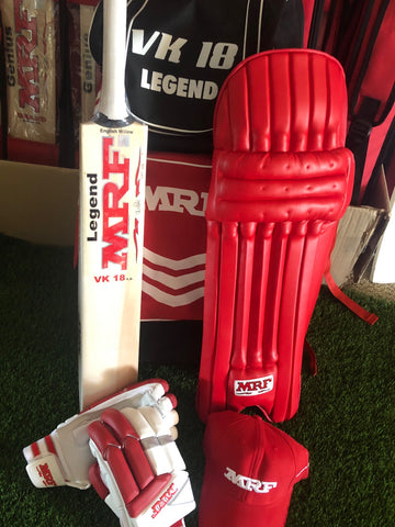 MRF Legend Virat Kohli Cricket Kit Set (Adult)