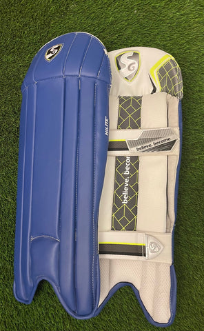 SG Hilite Wicket Keeping Pads - Team India Blue