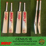 MRF Genius 18  English Willow Cricket Bat (Long Blade)