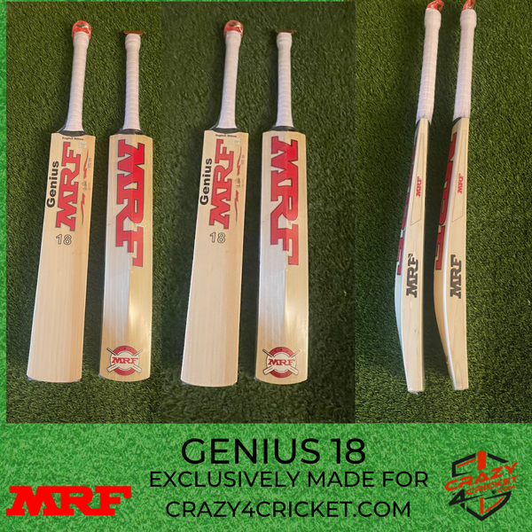 MRF Genius 18 English Willow Cricket Bat – Crazy4Cricket.com