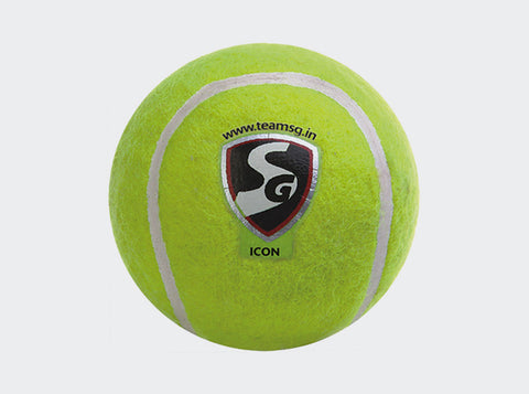 SG ICON - Hard Tennis Cricket Ball (6 Pack)