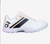 Kookaburra KC 2.0 Rubber Cricket Shoes - Black/Orange (2021)